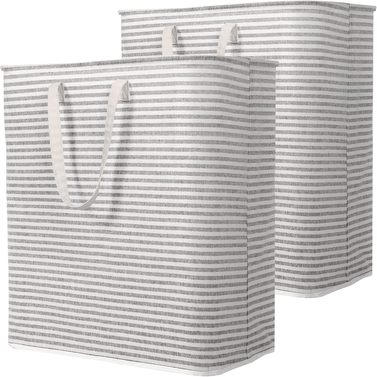 2 Pack Laundry Basket 100L Each (2 Count)