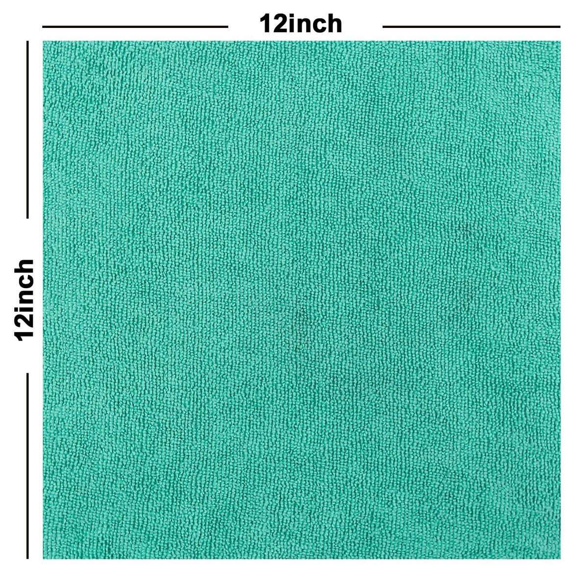 50PK Profesional Resuable Lint Free Microfiber Edgeless Cleaning Cloth Cleaning Rags (50 Count)