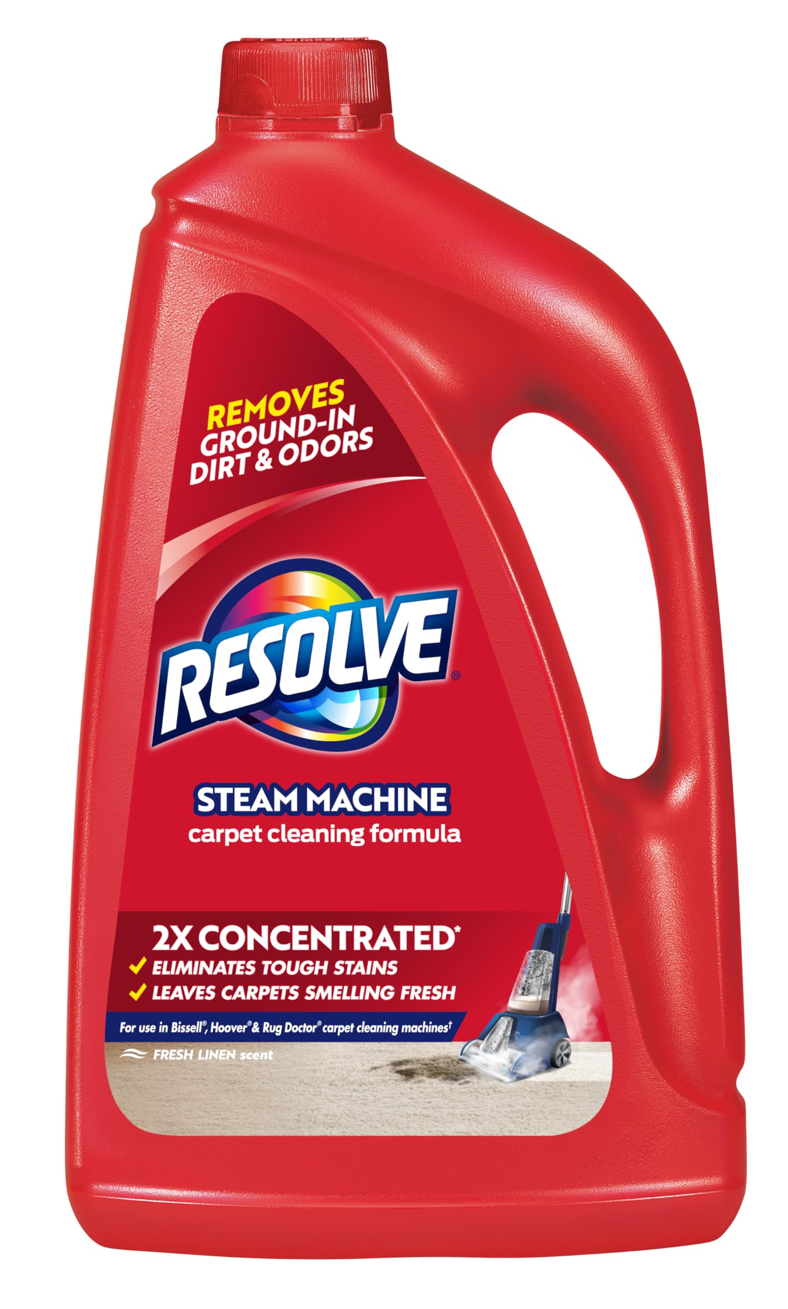 Steam Carpet Cleaner Solution Shampoo (60 Ounce)