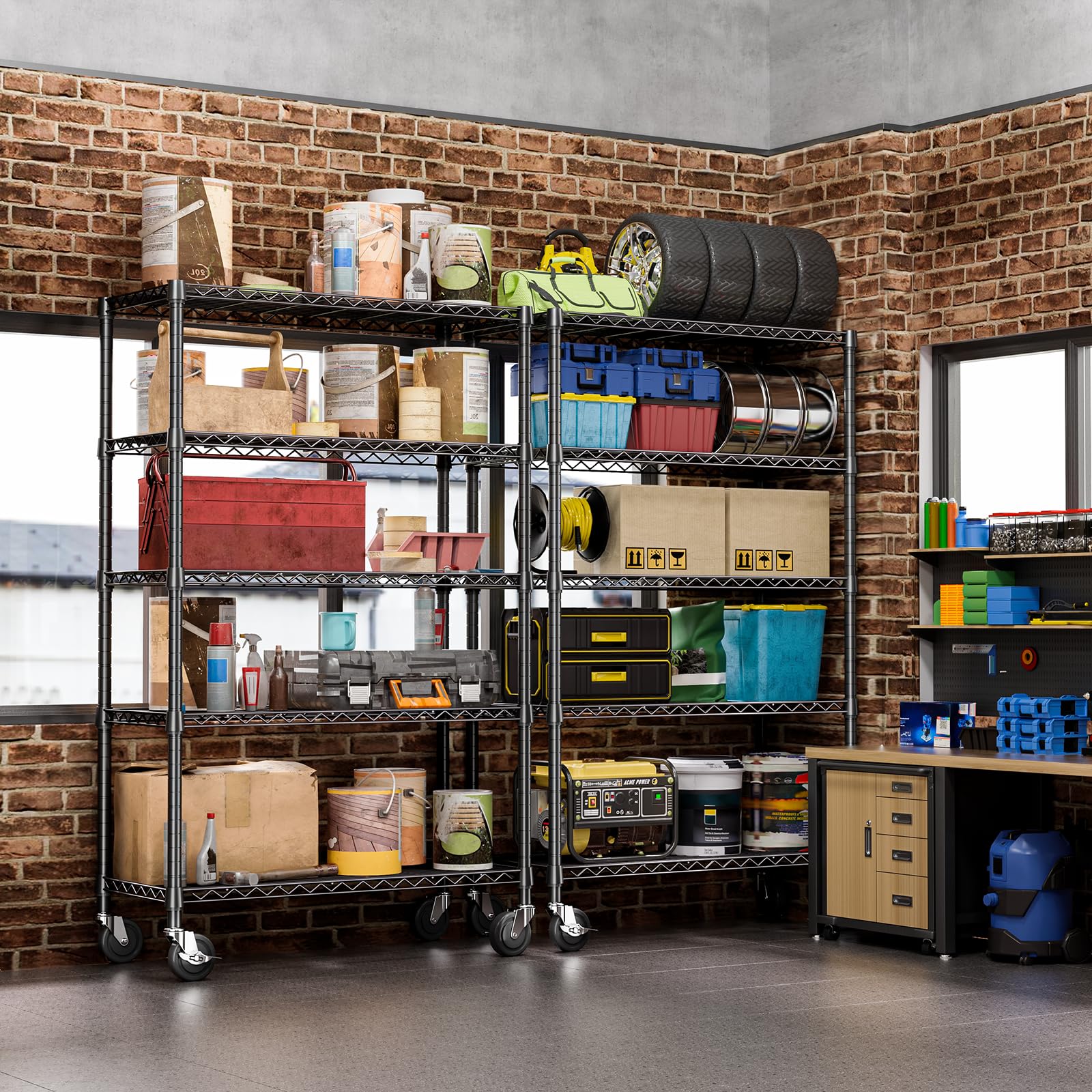 5 Tier Garage Shelving