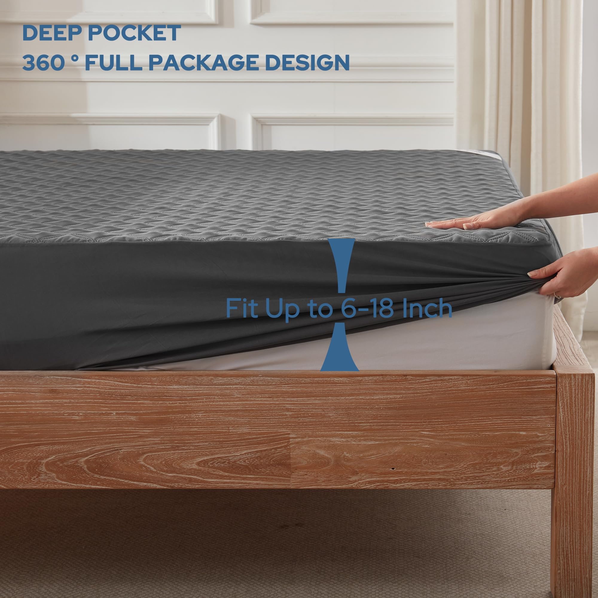 Waterproof California King Mattress Protector