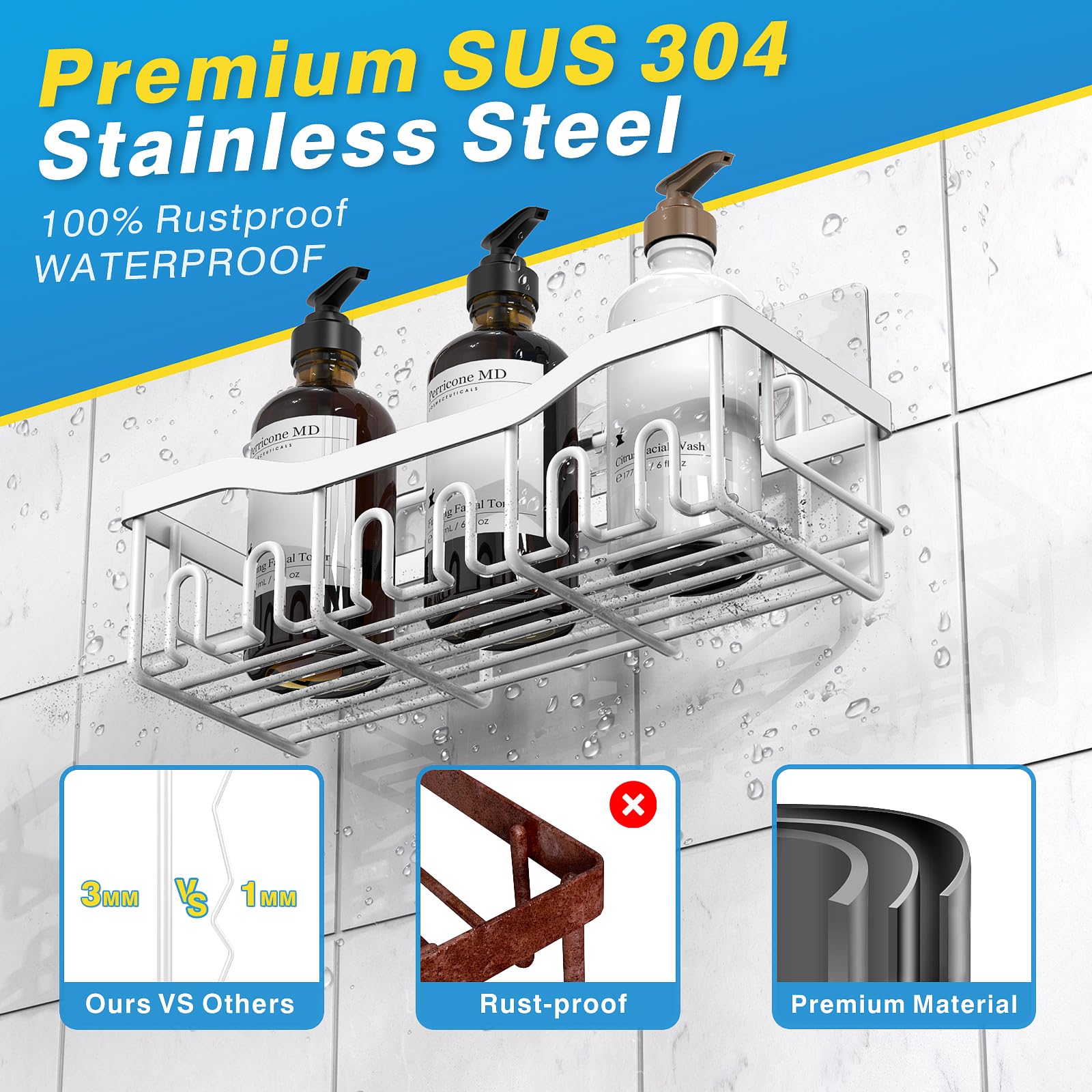 Shower Caddy 5 Pack