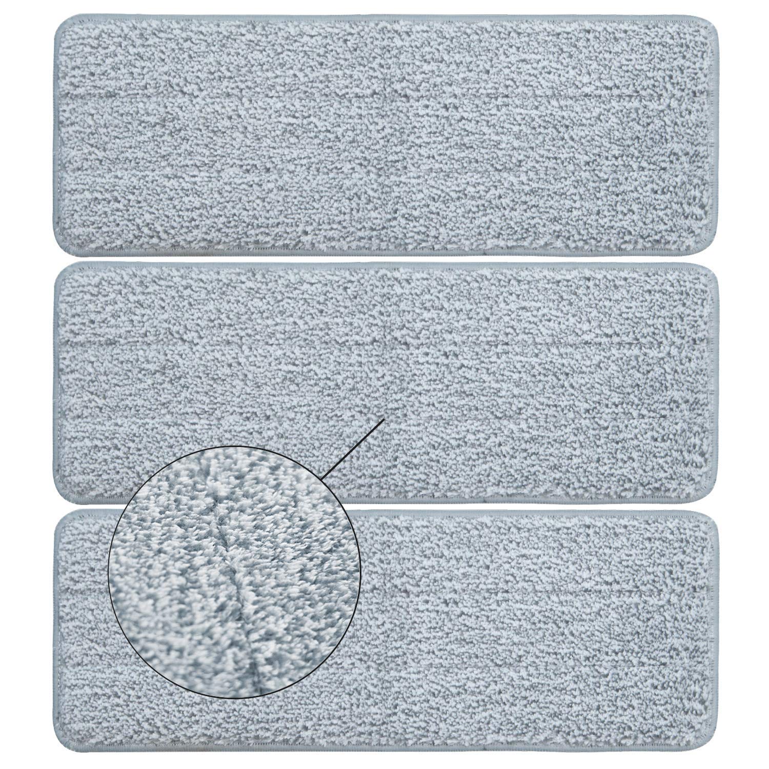 Bulletproof Microfiber Mop Replacement Heads