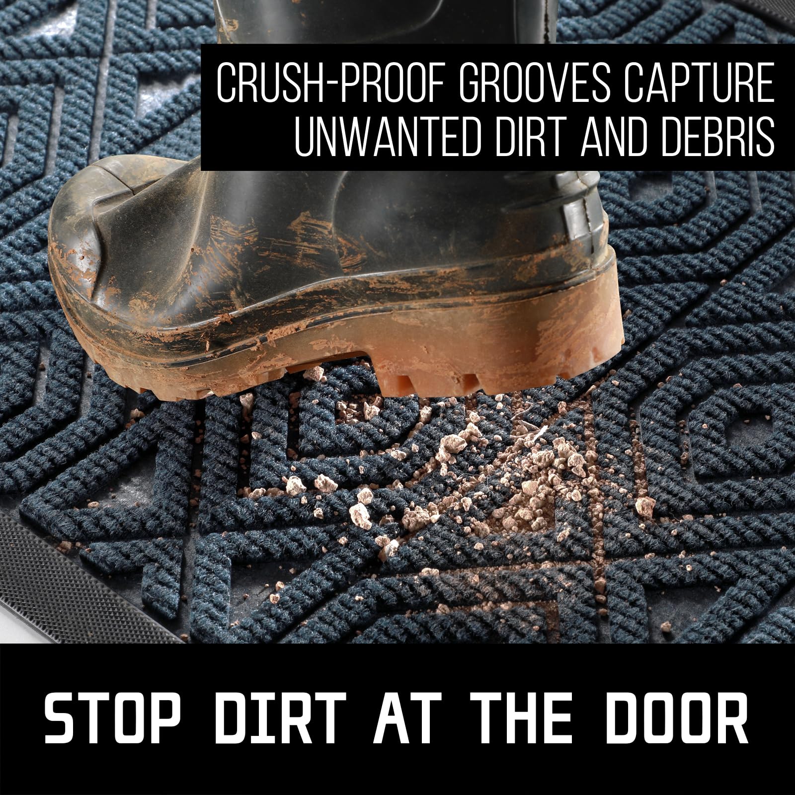 Door Mat Outdoor Indoor Entrance Welcome Mat