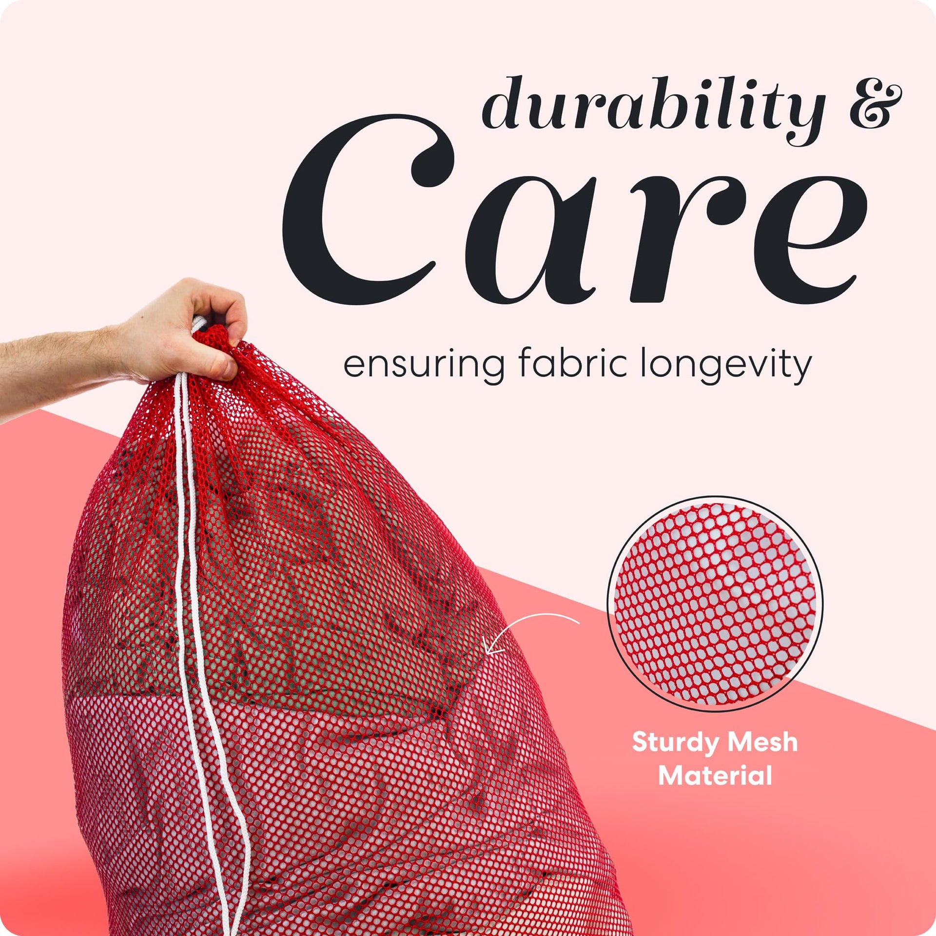 Mesh XL Laundry Bags 2 (2 Count)