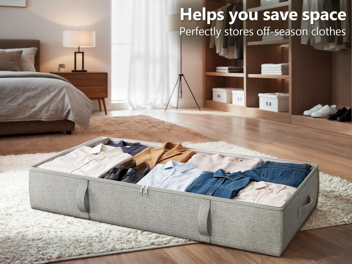 2 Pack Under Bed Storage Containers (2 Count)