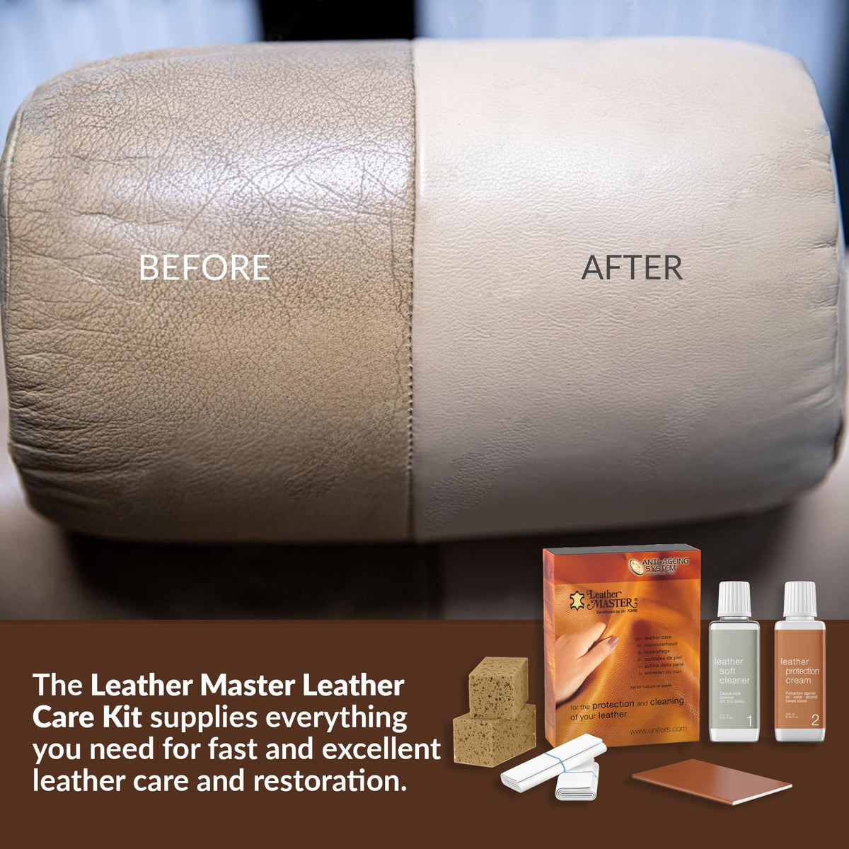 Leather Care Kit (16.9 Fl Oz)