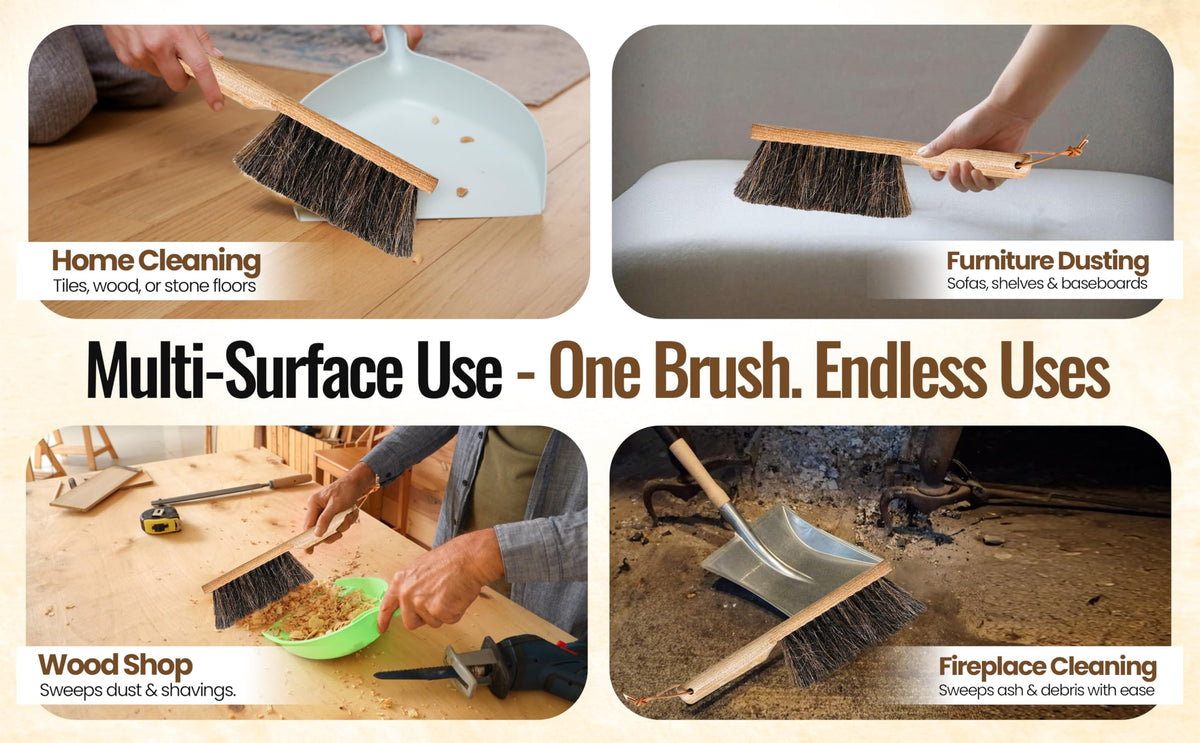 Dustpan Bench Woodworking Brush
