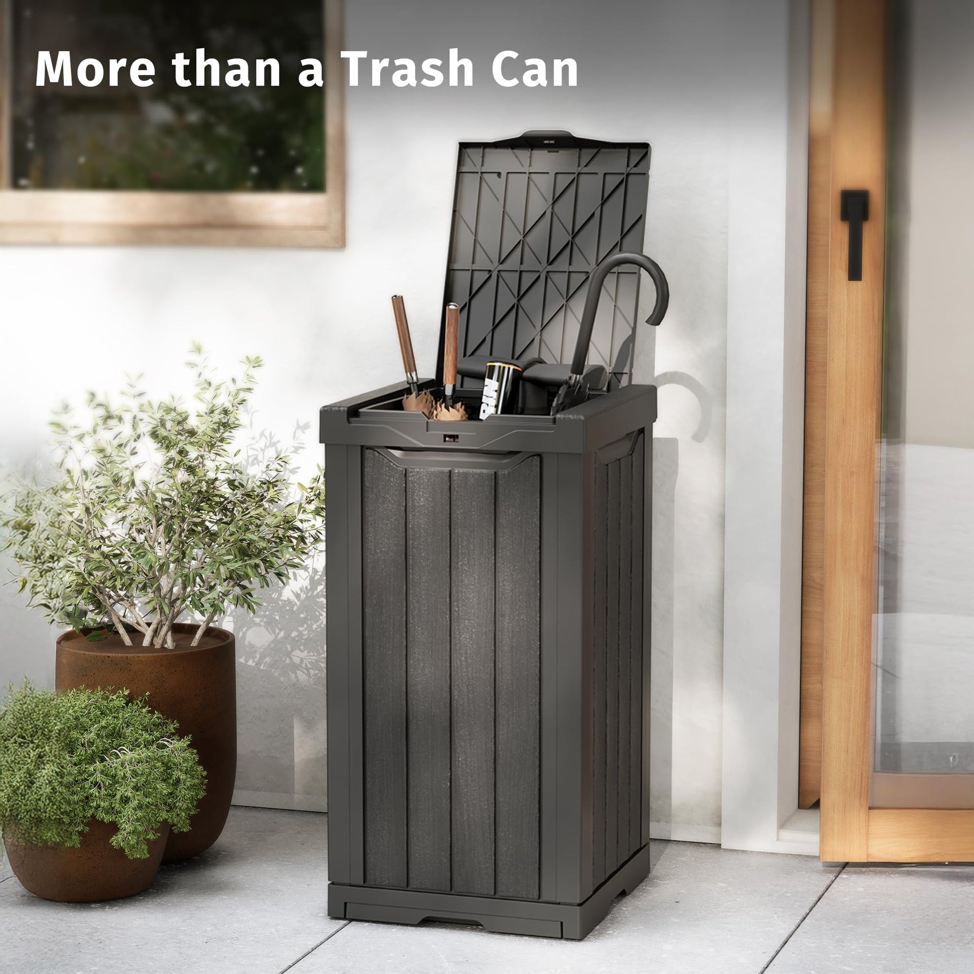 31 Gallon Outdoor Trash Can