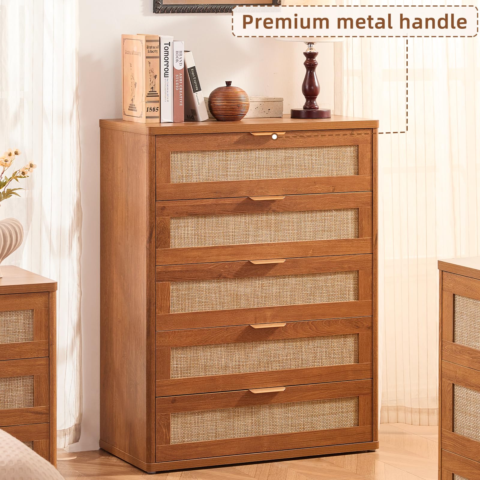 Rattan Dresser for Bedroom