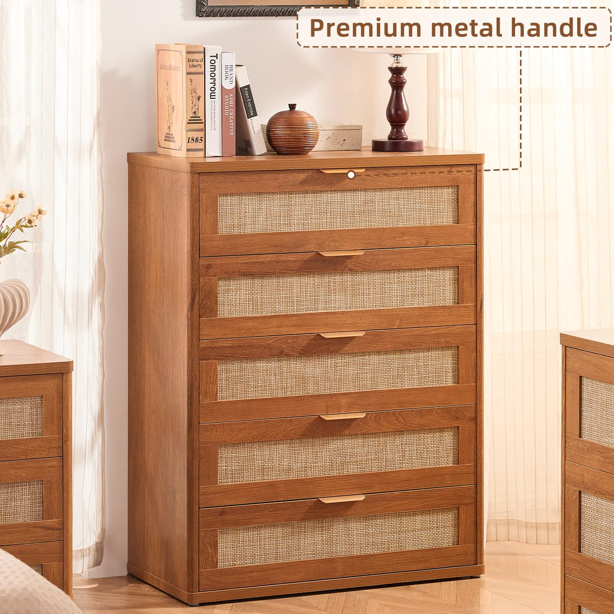 Rattan Dresser for Bedroom