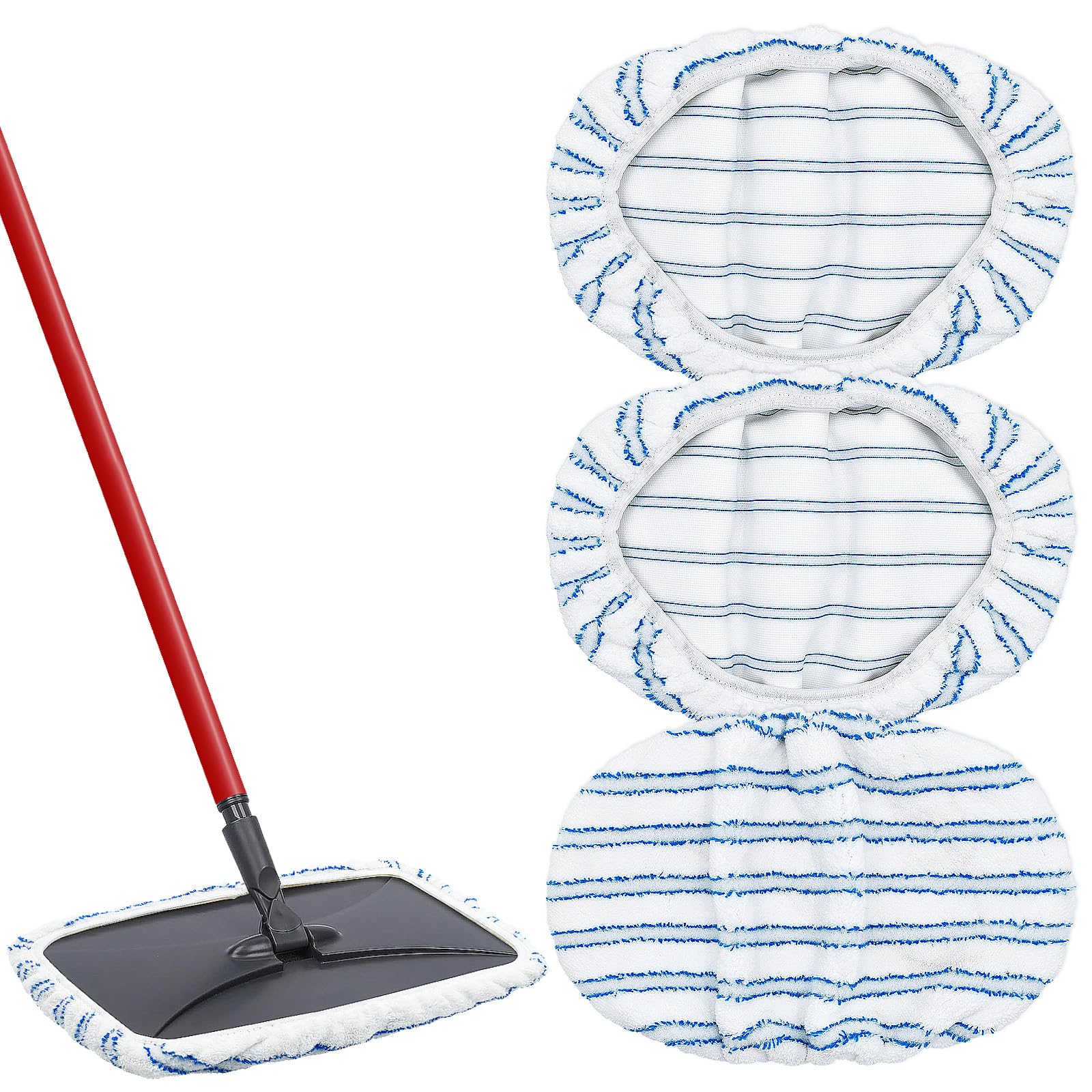 Mop Heads Replacements for Ocedar Hardwood Floor 'N More Microfiber Mop (3 Count)