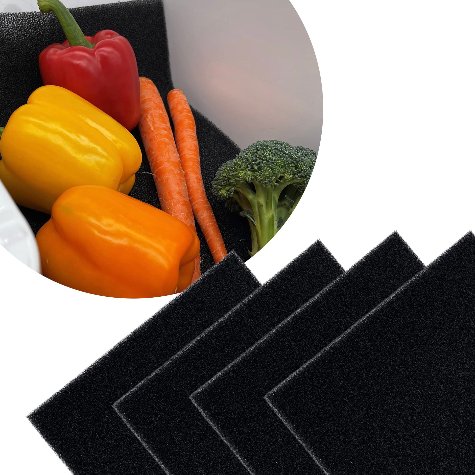 FreshMats Refrigerator Bin Liner (5 Sq Ft)