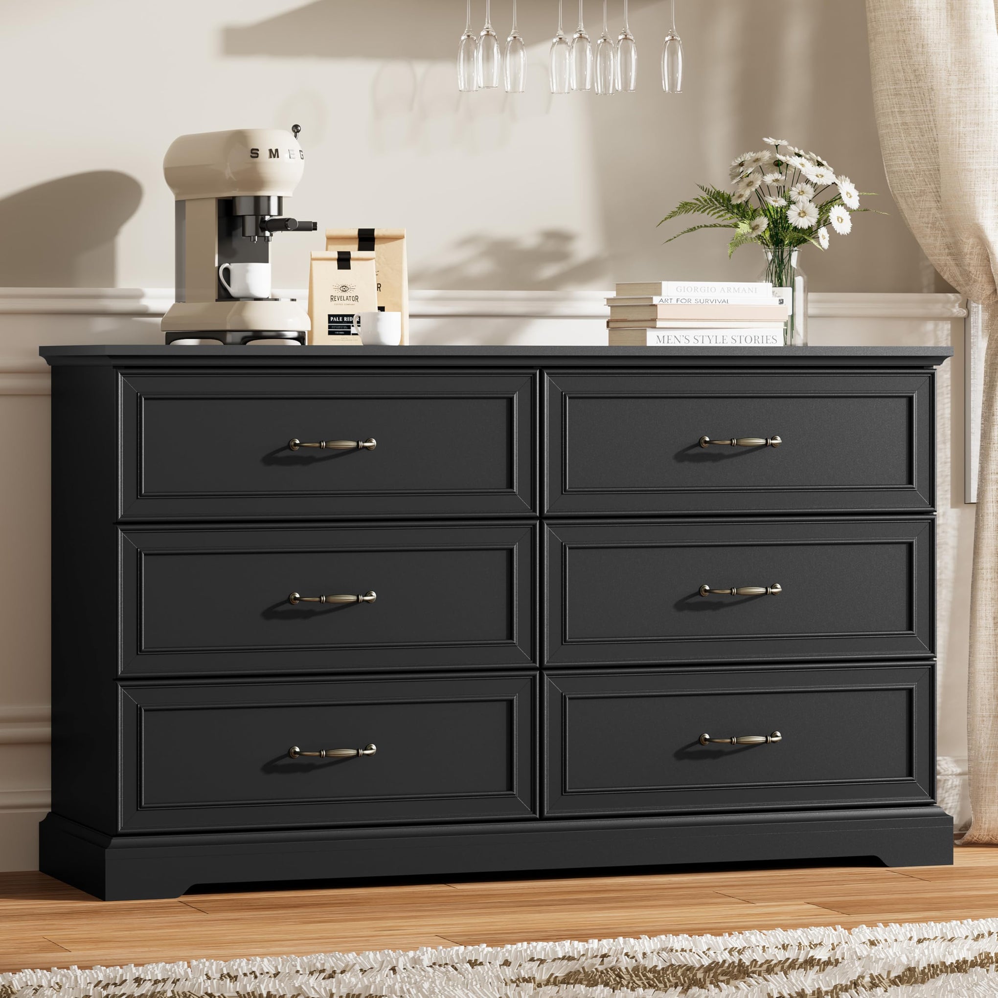 6 Drawer Dresser for Bedroom