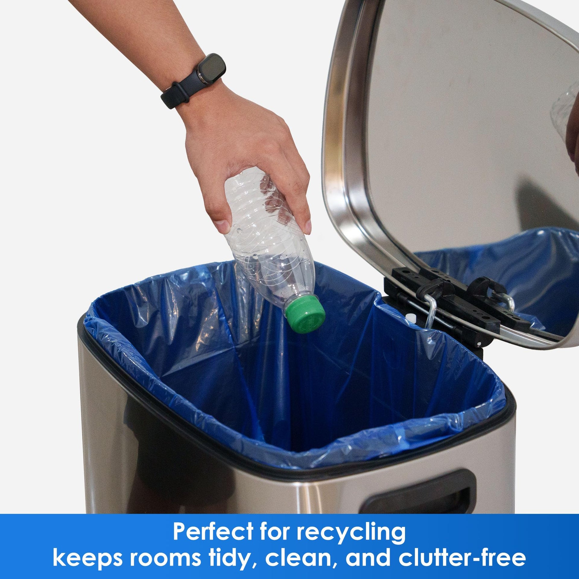13 Gallon Recycling Trash Bags (200 Count)