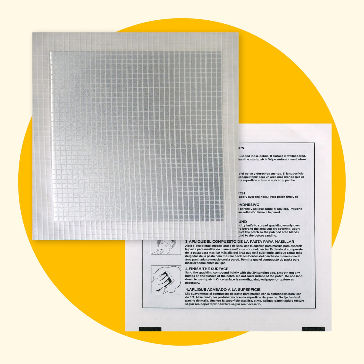 4 in. x 4 in. Solid Metal Self (3 Count)