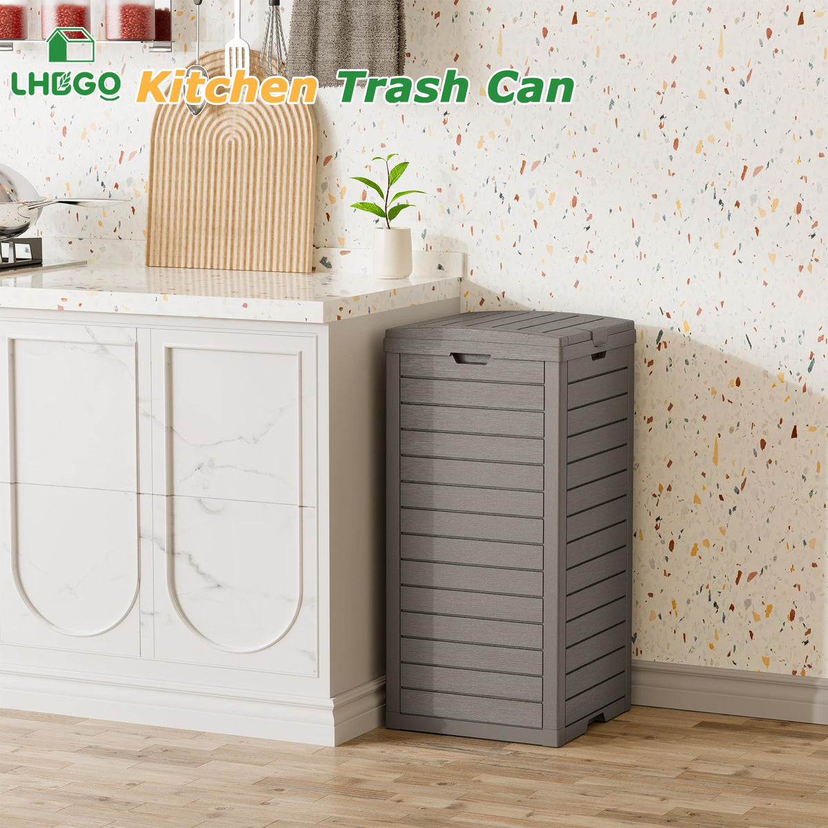 Outdoor Trash Can