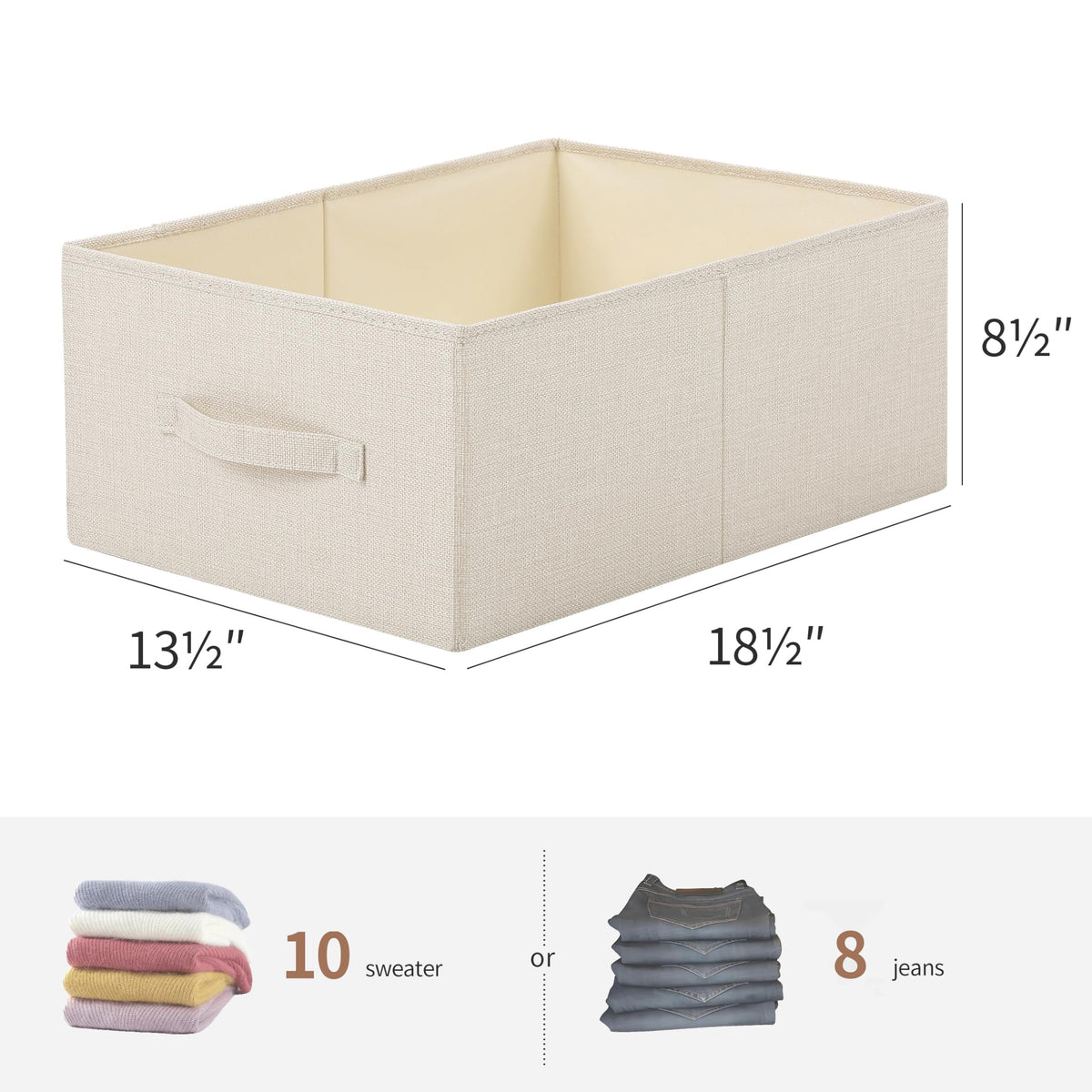 Linen Folding Storage Bins