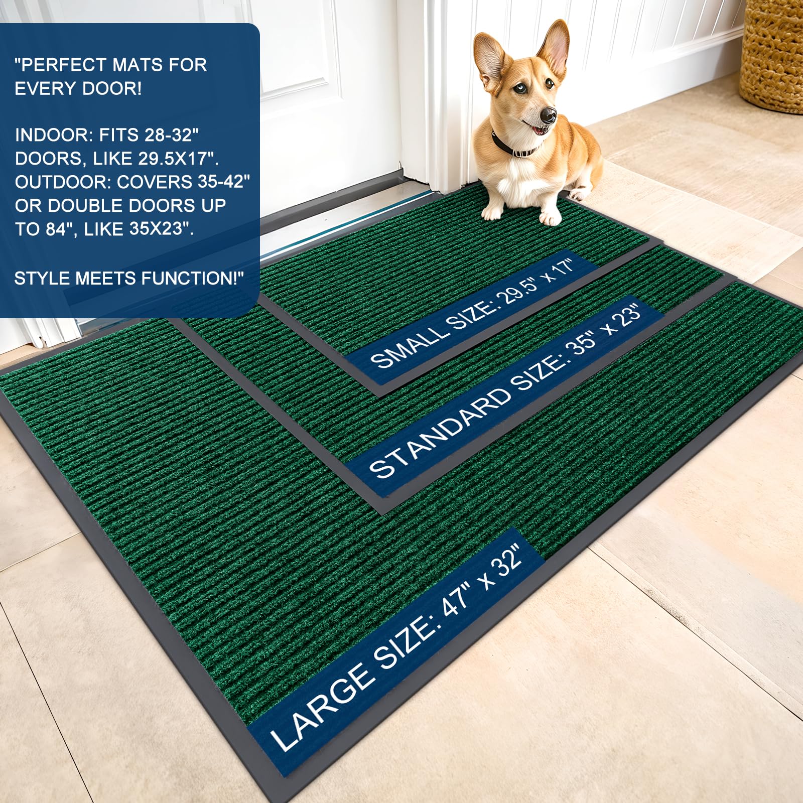 Front Door Mat 29.5x17