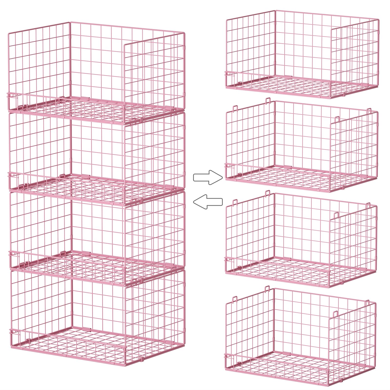 4 Tier Closet Organizers and Storage