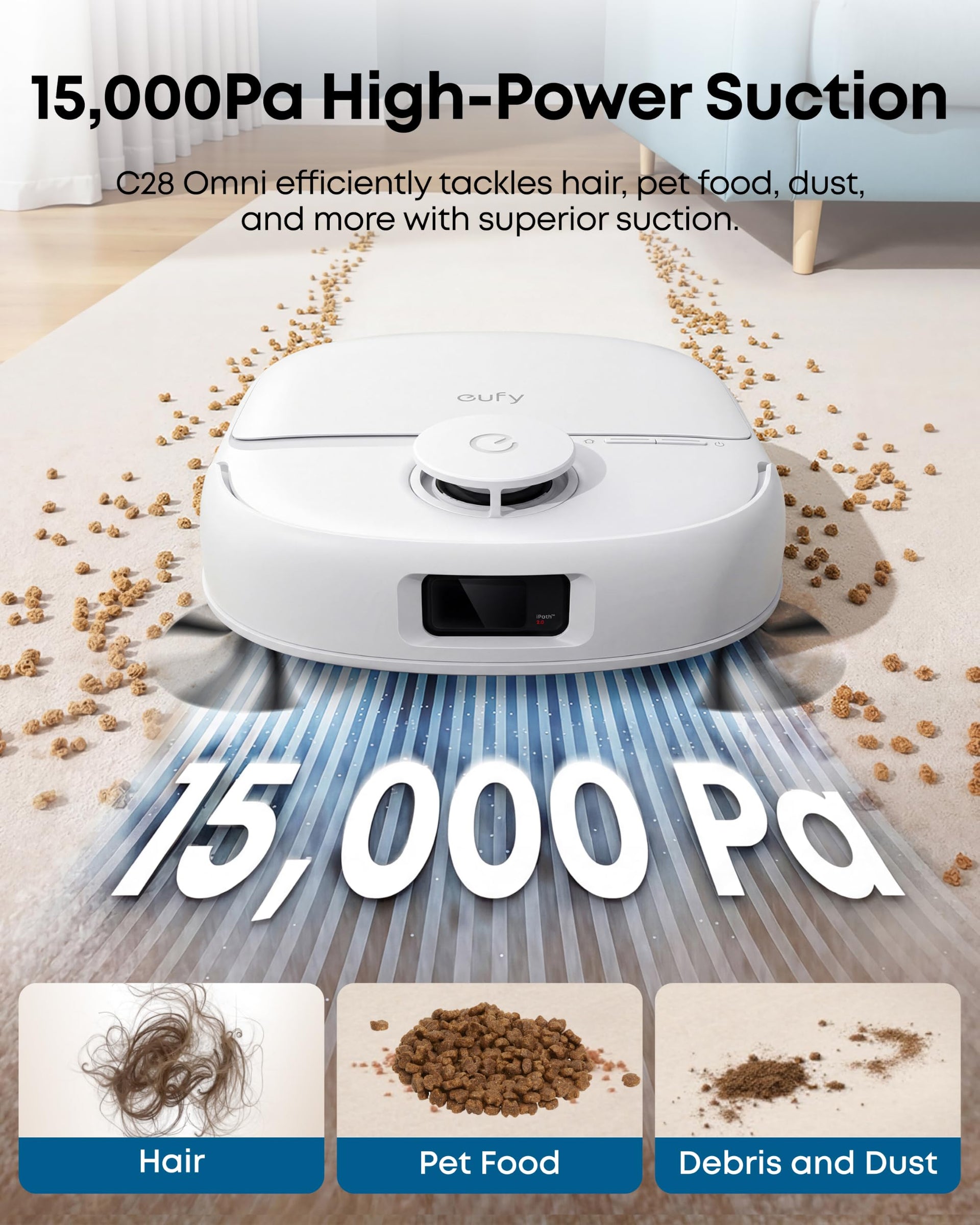 C28 Robot Vacuum and Mop Combo