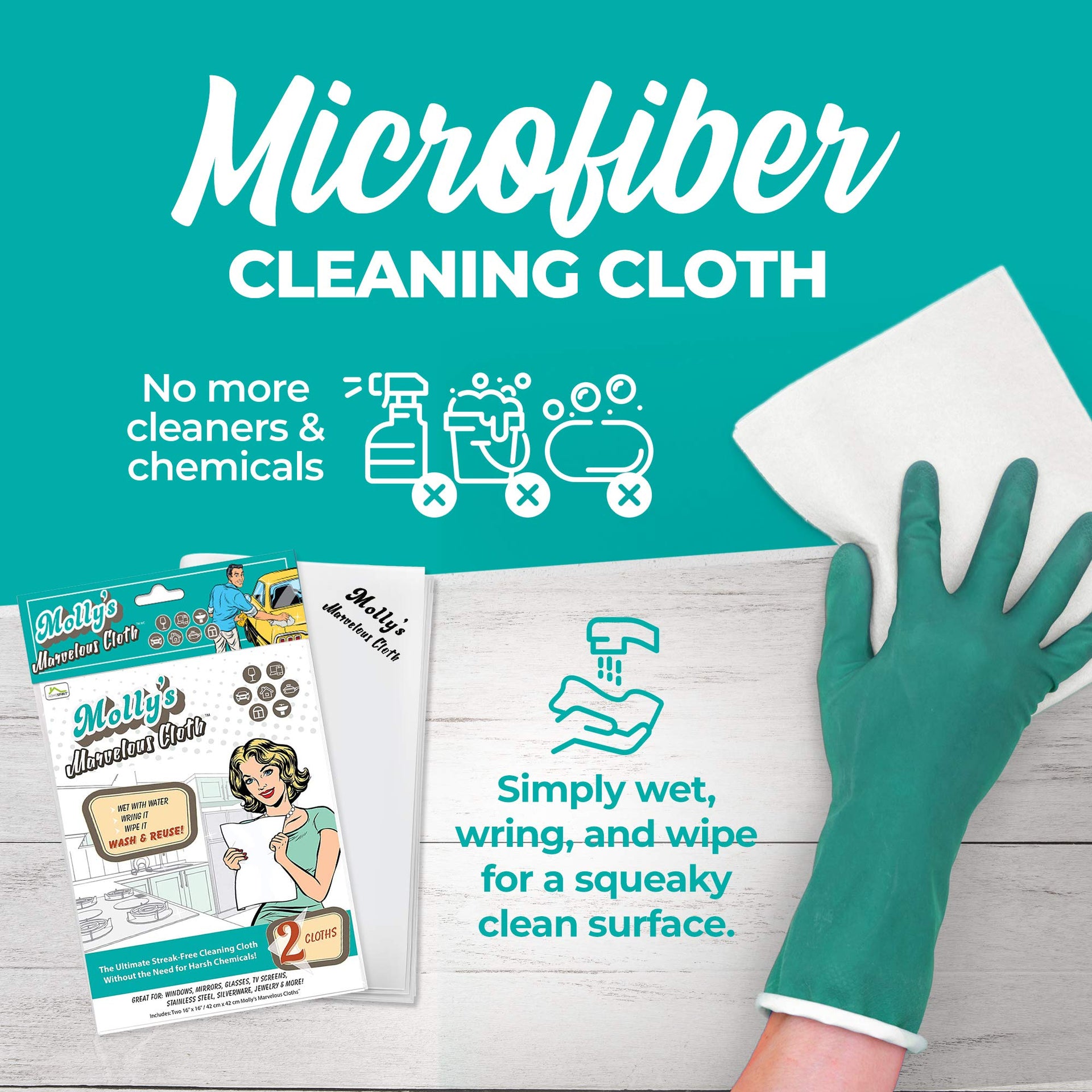 Molly's Marvelous Cloth (2 Count)