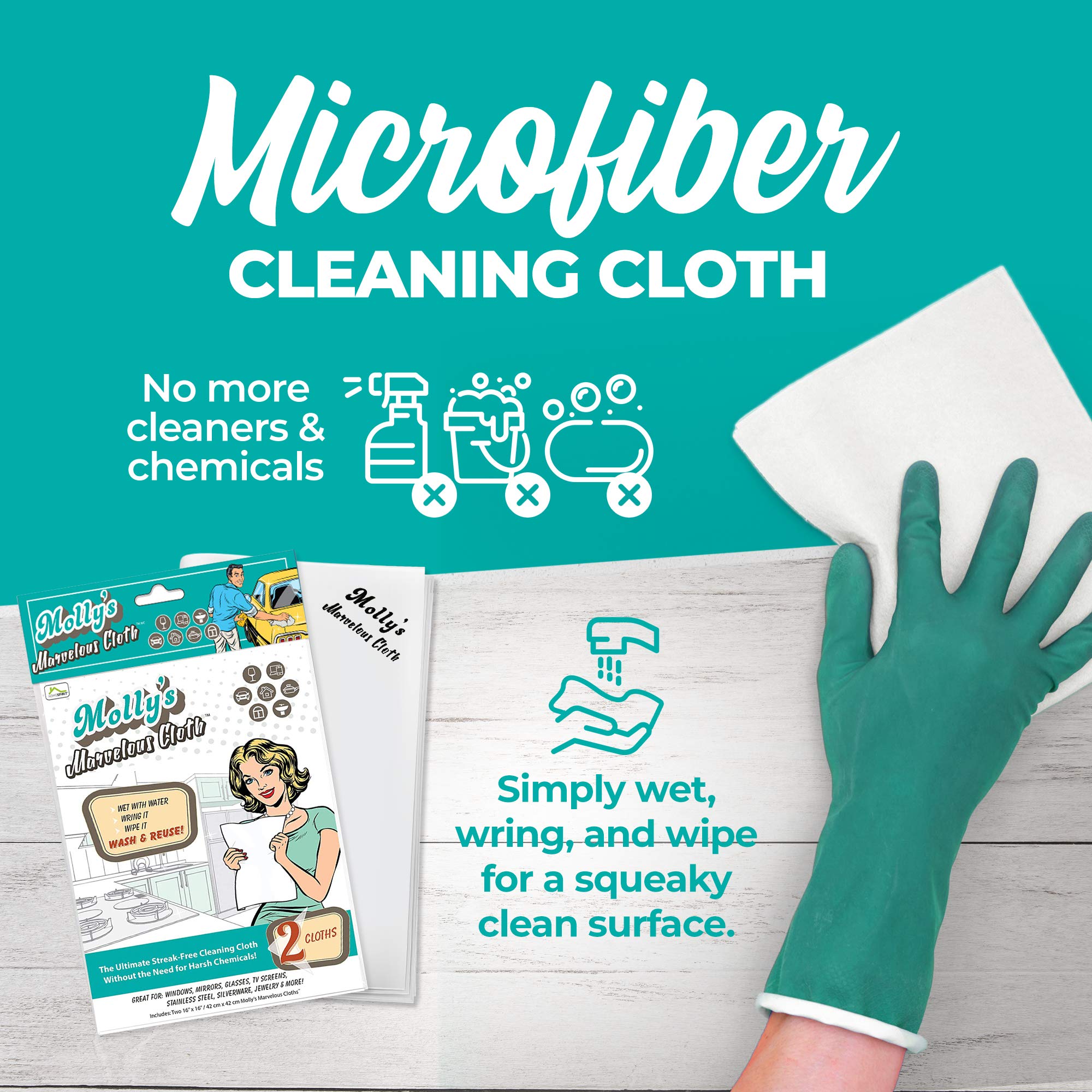 Molly's Marvelous Cloth (2 Count)