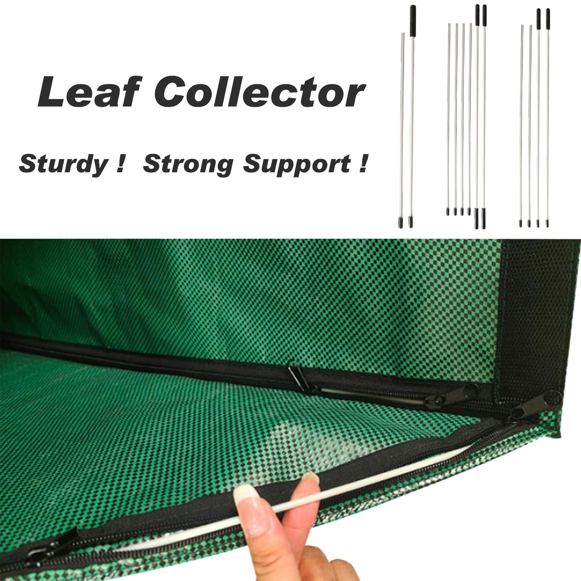 Mobile Trash Bag Holder Outdoor Lawn Leaf Bag Holder