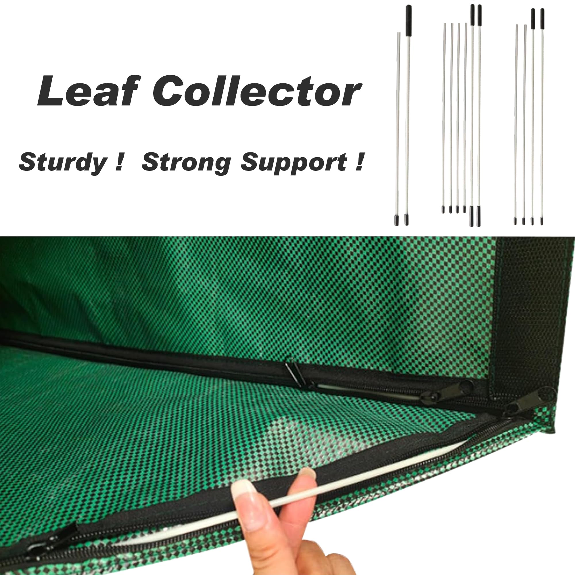 Mobile Trash Bag Holder Outdoor Lawn Leaf Bag Holder