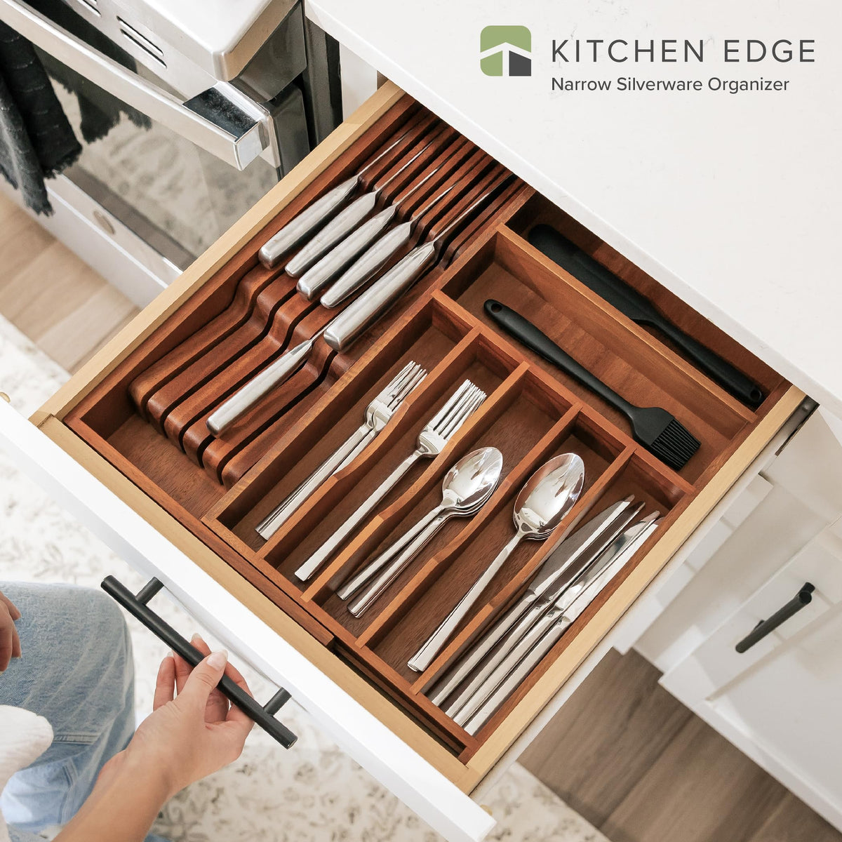 Silverware & Utensil Drawer Organizer