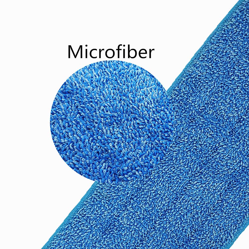 Microfiber Spray Mop Replacement Heads for Wet (6 Count)