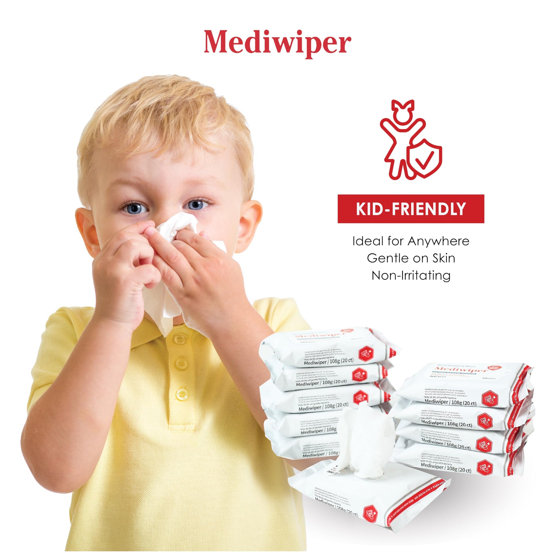 Mediwiper 160 Wipes (160 Count)
