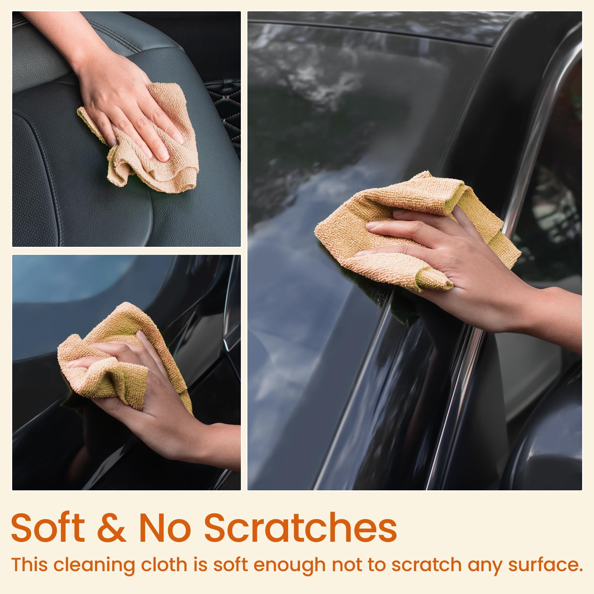 Microfiber Cleaning Cloth Roll (80 Count)