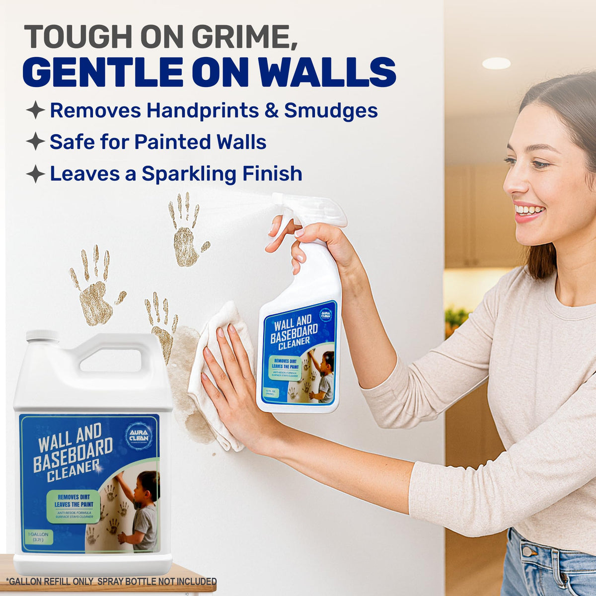 Wall & Baseboard Cleaner (128 Fl Oz)