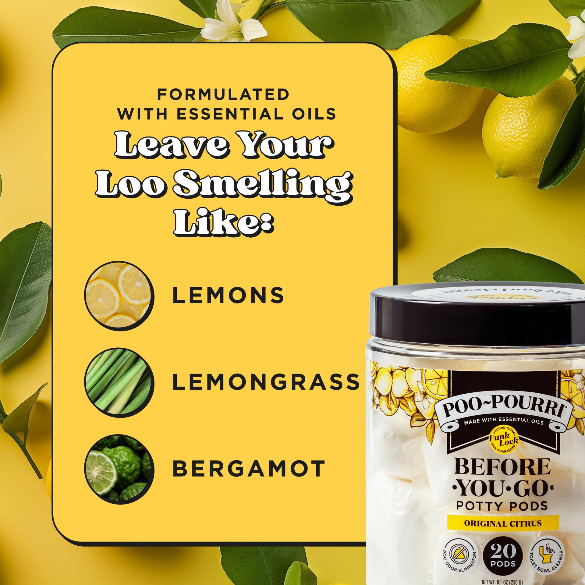 Poo~Pourri Original Citrus Before (20 Count)