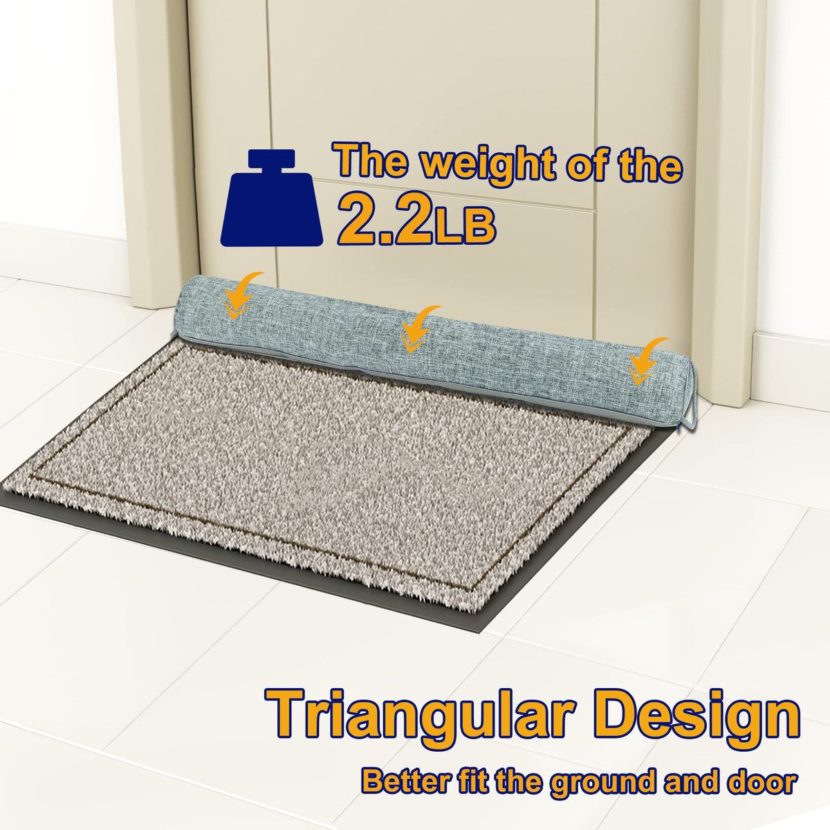 Weighted Door Draft Stopper