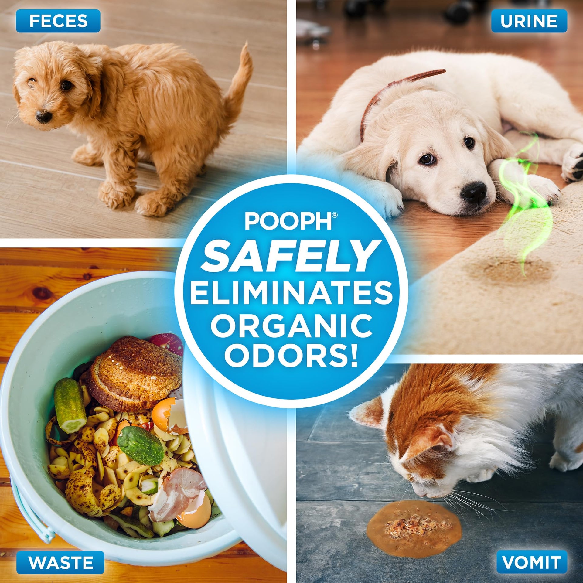 Pet Odor Eliminator & Litter Box Deodorizer (64 Fl Oz)