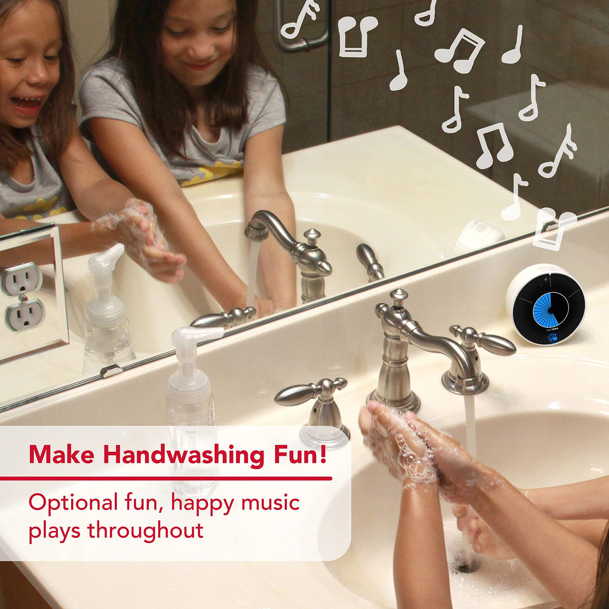 WASH 30 Second Visual Timer Promoting Proper Hand Washing for Preschool