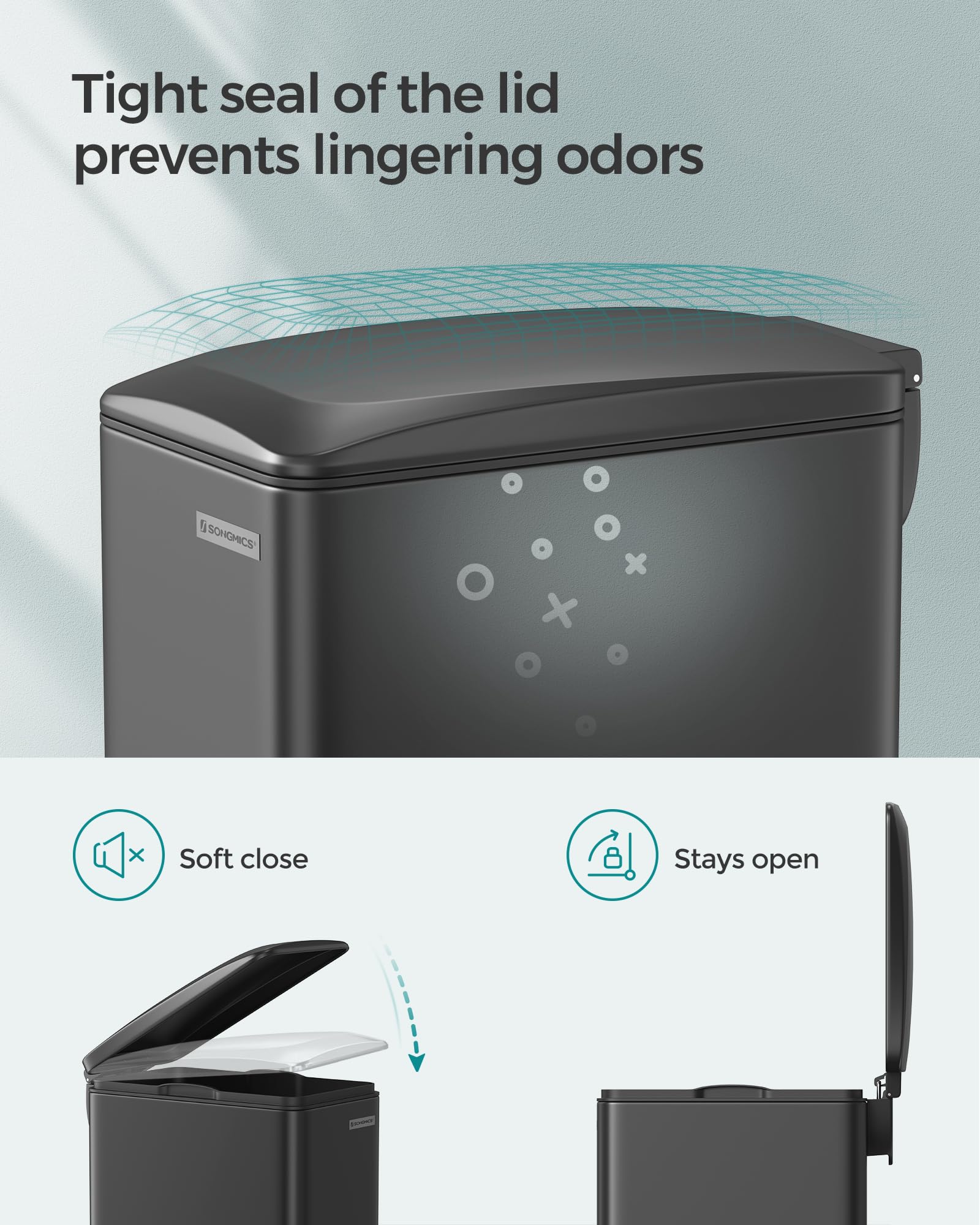Slim Trash Can