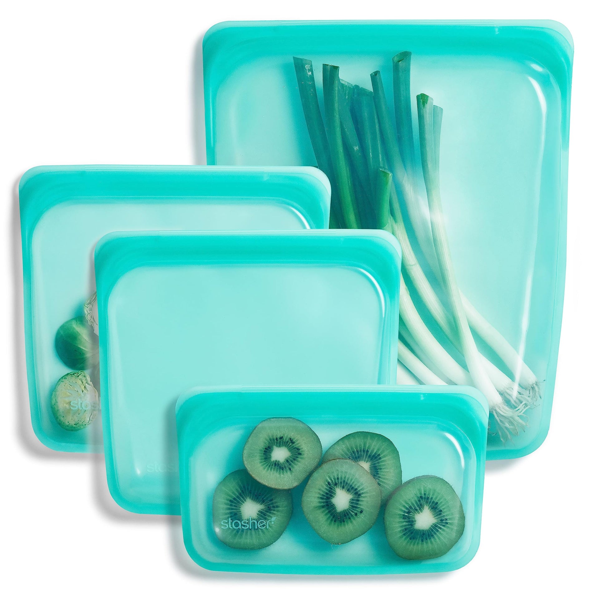 Premium Reusable Silicone Food Storage Bags