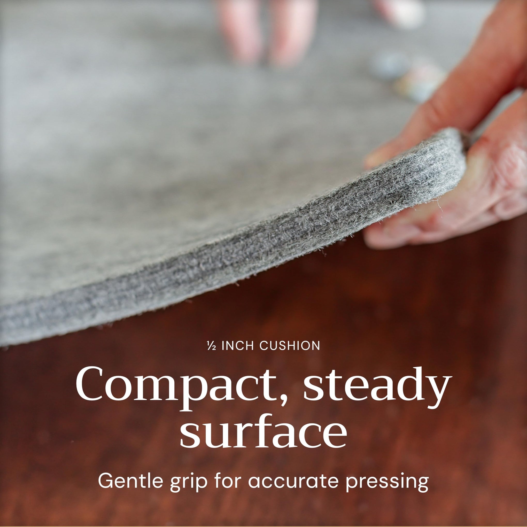 Merino Wool Pressing Mat for Quilting 17" x 13.5" 100% Merino Wool Pressing Mat for Quilting and Ironing
