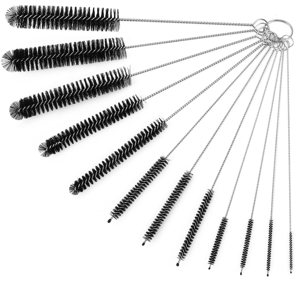 12 Pcs Straw Cleaner Brushes Set (12 Count)