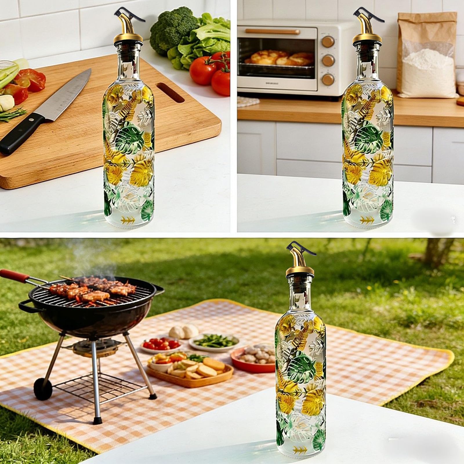 1 Pcs Olive Oil Dispenser Bottle for Kitchen