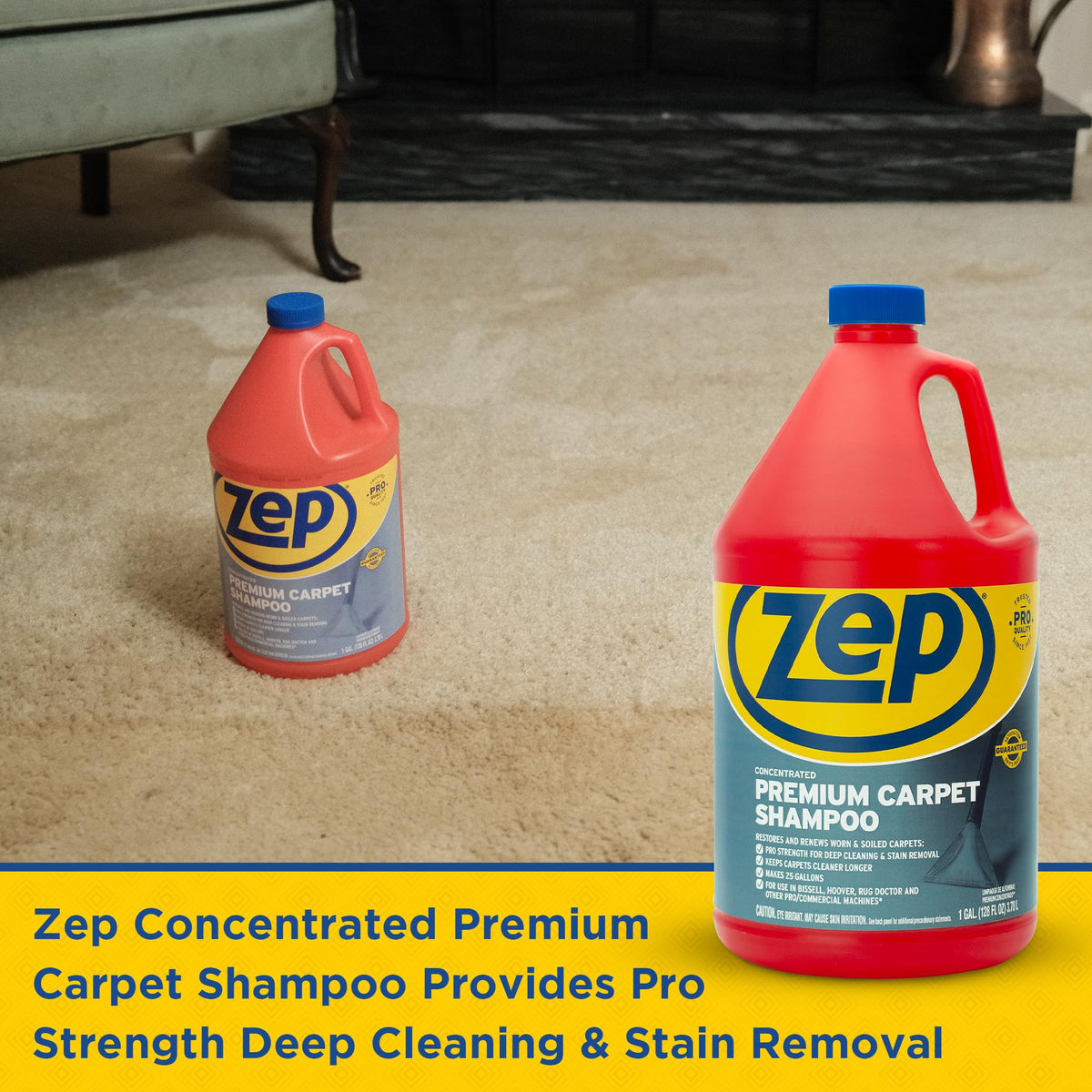 Premium Carpet Shampoo (512 Fl Oz) - ModHome Supplies