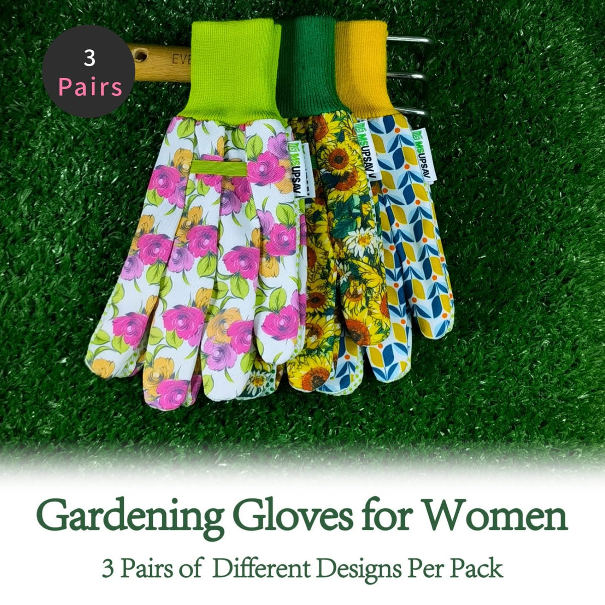 3 Paris Gardening Gloves Women