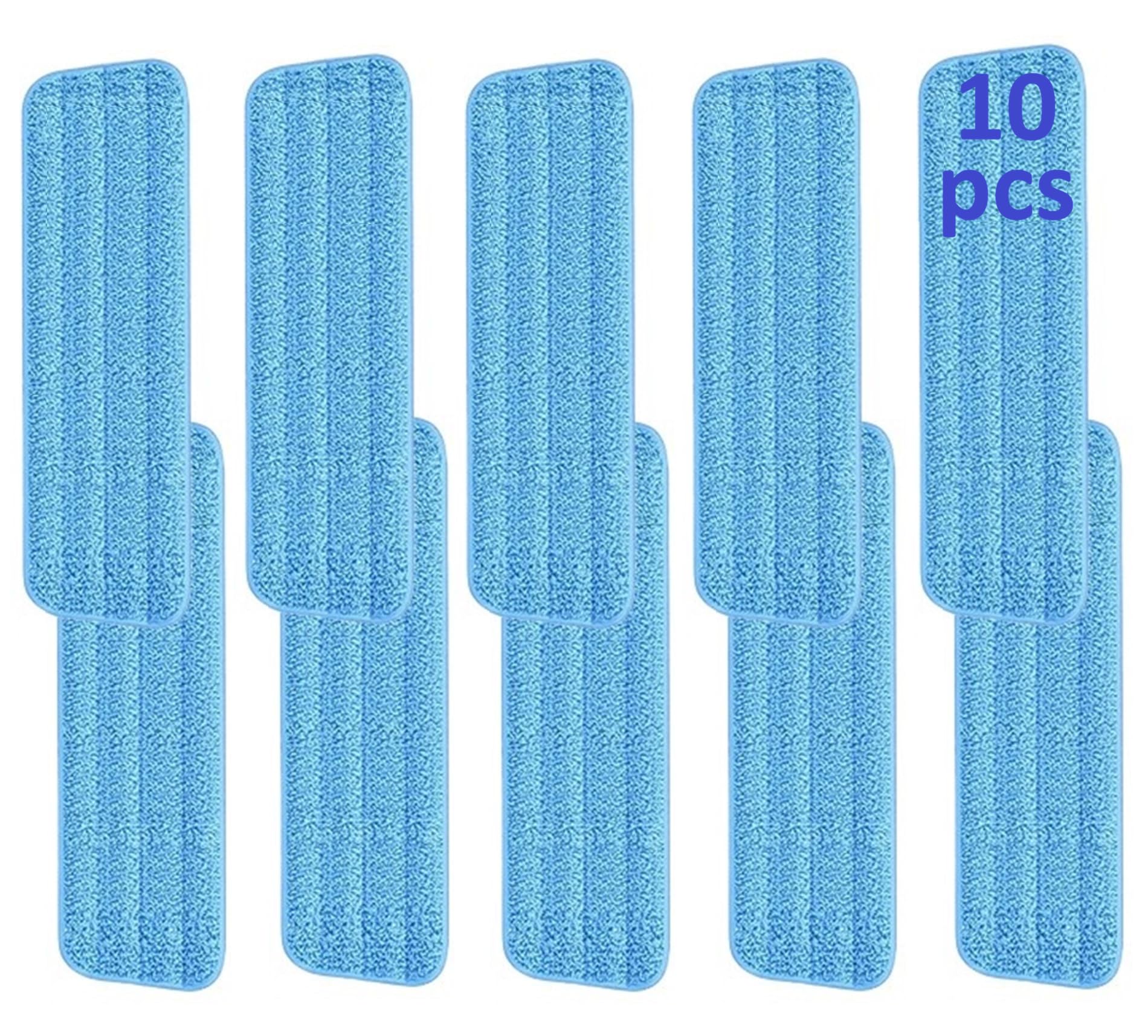 10 Pcs Reusable Mop Pads (10 Count)