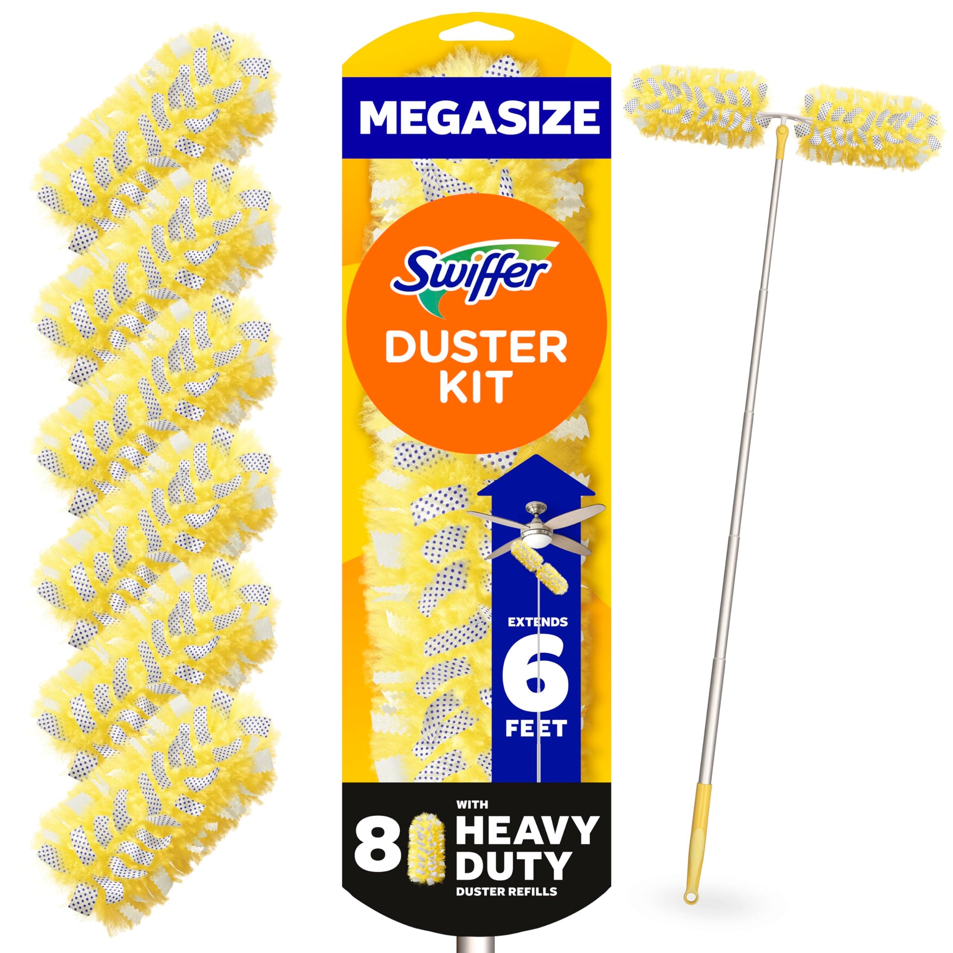 Duster Kit with 6 ft Super Extendable Handle
