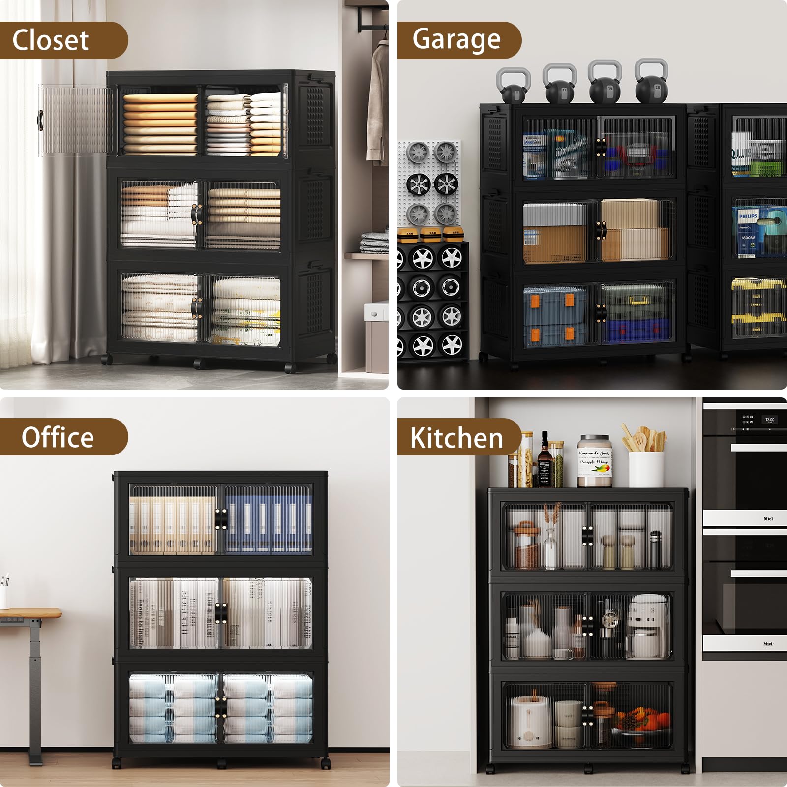 579Qt Stackable Storage Bins