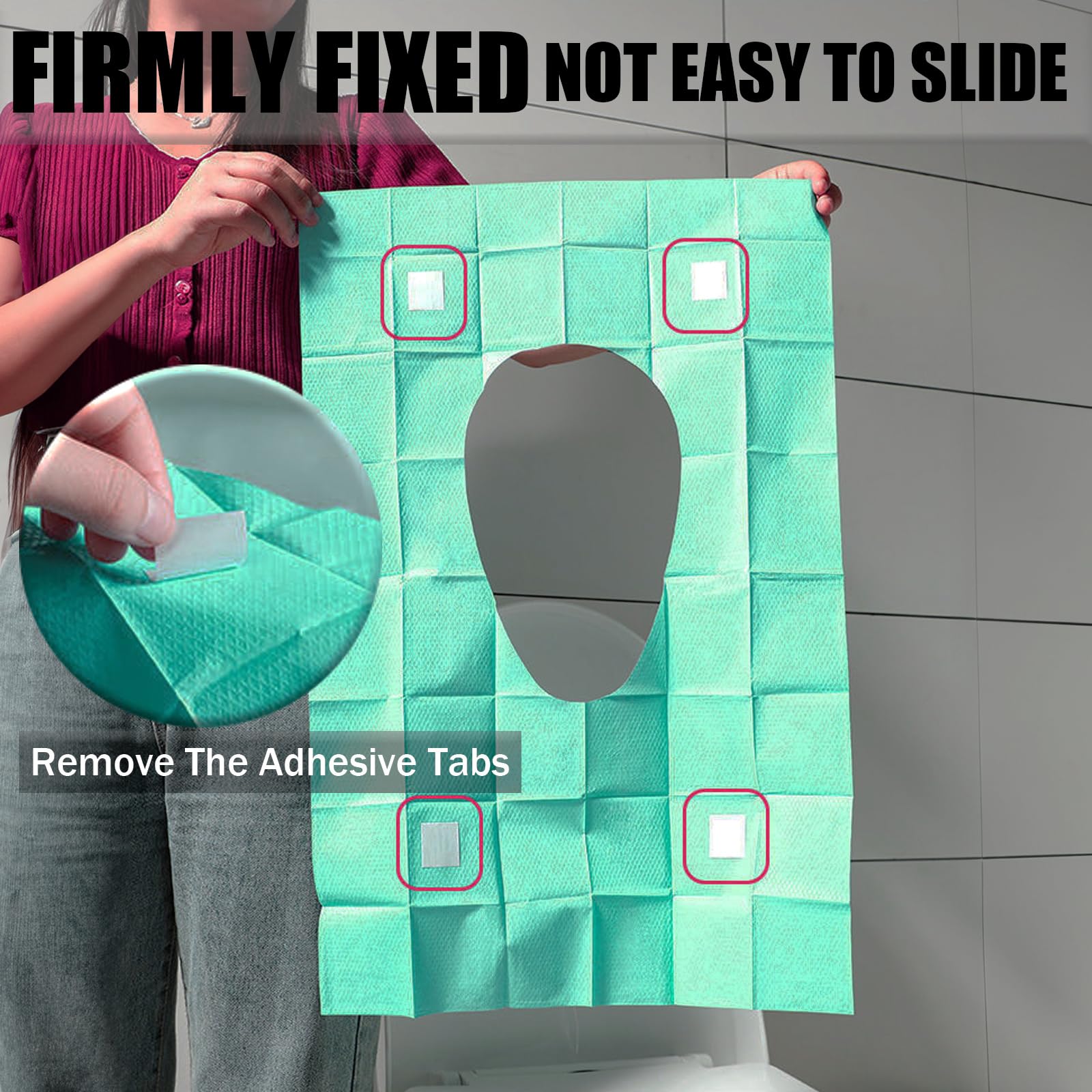 Toilet Seat Covers Disposable 16x24 Inch XL