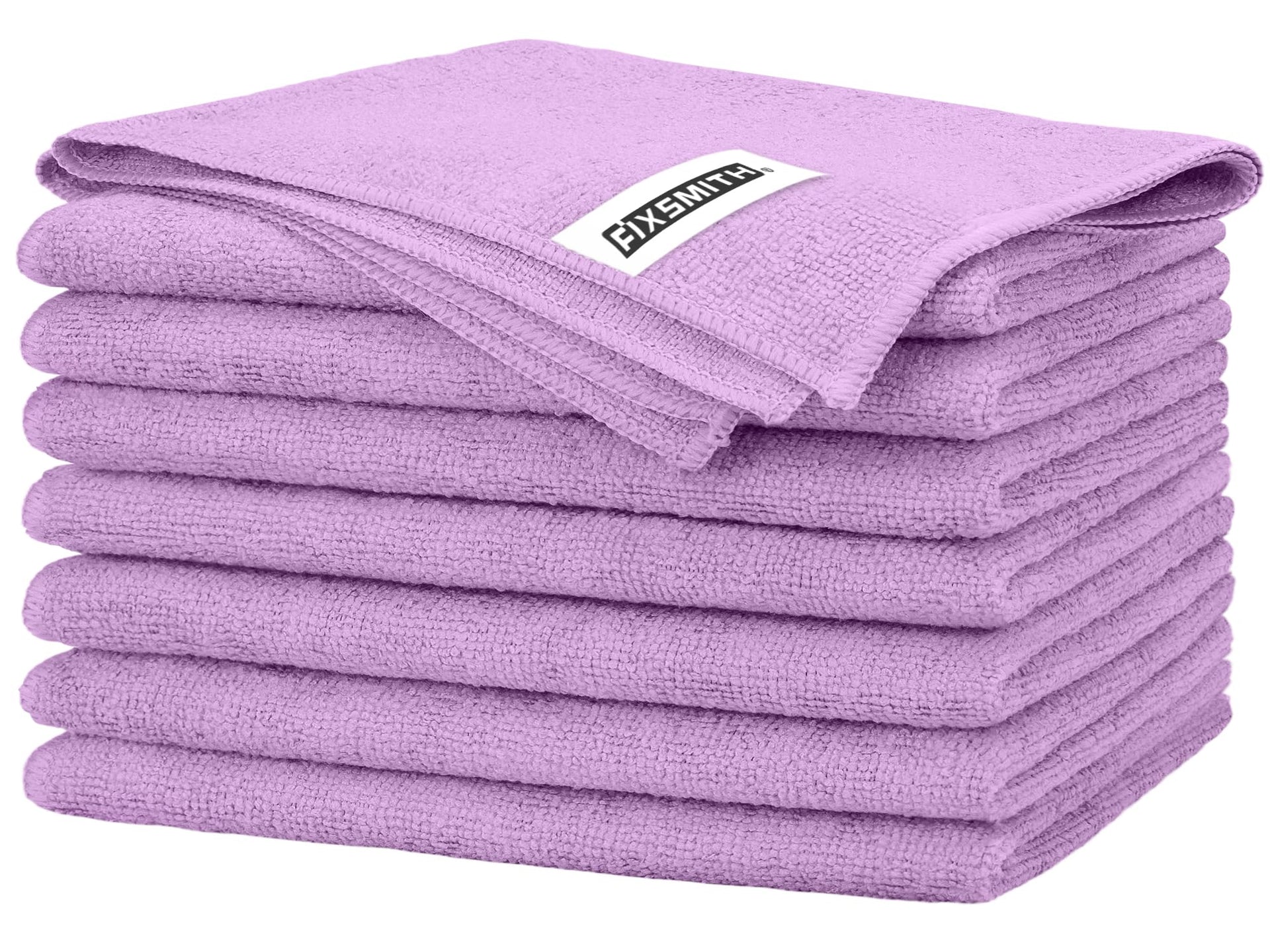 Purple Microfiber Cleaning Cloth (8 Count)